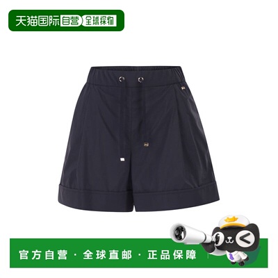 香港直邮HERNO 女士短裤 PT000254D12431SZ9201 SS2026 蓝色
