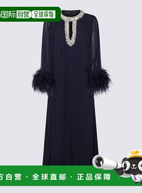 1h可退 香港直邮Self-Portrait 女士 Self-portrait 蓝色连衣裙 R