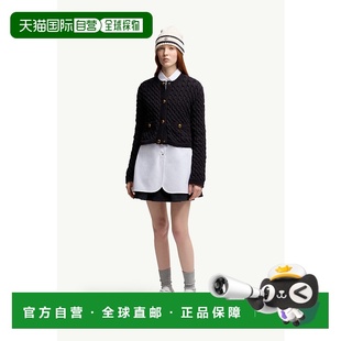 欧洲直邮MONCLER (2025新品) Cardigan en coton melange针织开衫