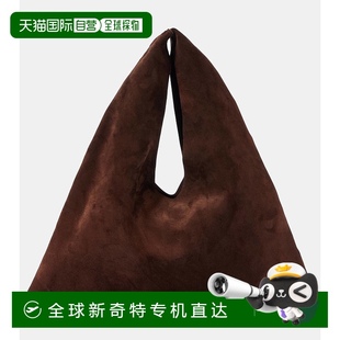 女士 1小時內(nèi)可退 Row Bindle 香港直郵The 小號絨面革手提包皮革