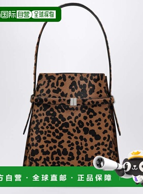 香港直邮toteme 女士 豹纹小牛毛水桶包 254WAL0048LE0211P207