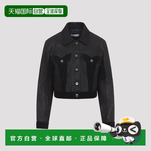 欧洲直邮versace/范思哲 女士 皮质外套皮衣