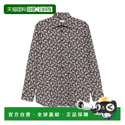 1h可退 香港直邮ETRO 男士衬衫 99SA5M4MRIB0025X0810 AW2025 蓝