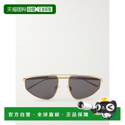 1h可退 香港直邮Bottega Veneta 葆蝶家 女士 GOLD-GOLD-GREY 金