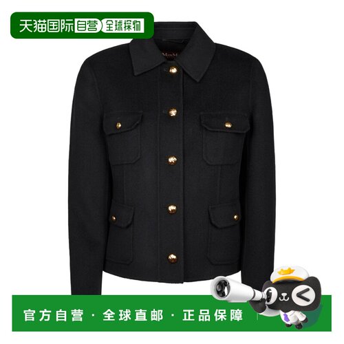 1h可退 香港直邮MAX MARA 女士夹克 6046016106007 AW2026 黑色