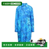香港直邮Marni blue蓝色 玛尼 衬衫 1h可退 连衣裙 女士 式 舒适时