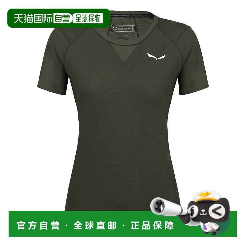 自营欧洲直邮Salewa沙乐华 Agner Merino 女款T恤