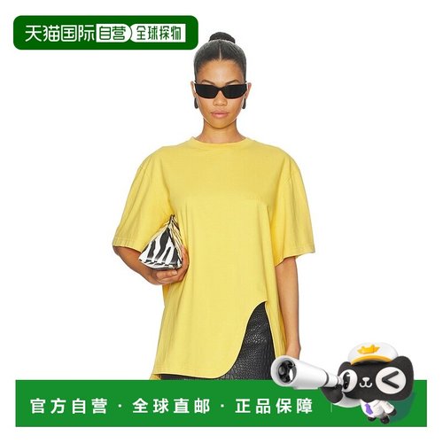 1h可退 香港直邮The Attico 女士 宽松款T恤 260WCT00350