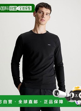 欧洲直邮CALVIN KLEIN 男士T恤K10K112725BEH长袖