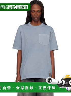 1h可退 香港直邮CARHARTT WIP 女士 蓝色 Torion Pocket T 恤 I03