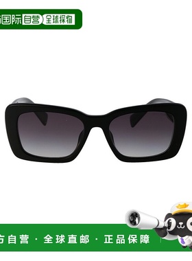 1h可退 香港直邮Miu Miu 缪缪 女士 徽标太阳镜 MU07YS black黑色