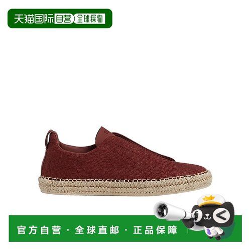 香港直邮Zegna Triple Stitch 平底麻底鞋杰尼亚男鞋 LHOLCS8021Z