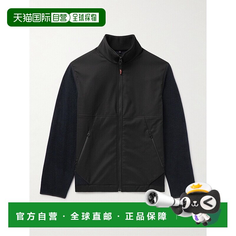 香港直邮Loro Piana 诺悠翩雅 男士 Meribel Shell 拼接羊绒夹克