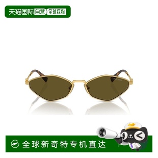 缪缪 Miu 女士 徽标太阳镜 metal金属 1h可退 MU56ZS 香港直邮Miu