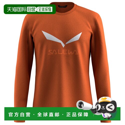 香港直邮SALEWA 男士户外T恤 0166289BOMBAYBROWN【付后1h可退】