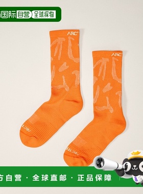 欧洲直邮始祖鸟Arc'teryx GROTTO合成面料中筒袜GROTTO synthetic