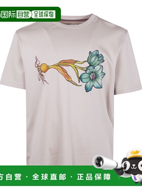 1h可退 香港直邮Paul Smith 保罗 史密斯 男士 花朵印花T恤 M1R91