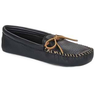 欧洲直邮Minnetonka 迷你唐卡 DOUBLE DEERSKIN SOFTSOLE 男鞋乐