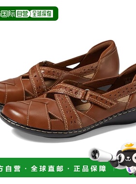 1h可退 香港直邮clarks originals 其乐 女士 Ashland Spin Q 平