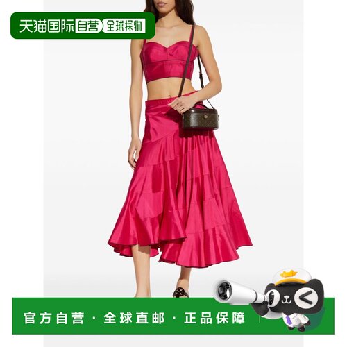 1h可退 香港直邮TORY BURCH 女士T恤 172869654 AW2025 粉红色 吊