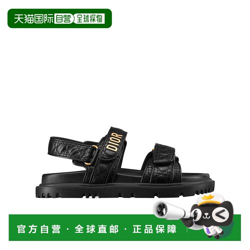 香港直邮Dior Dioract平底凉鞋 DIO2Z4N3迪奥 【付后1h可退】
