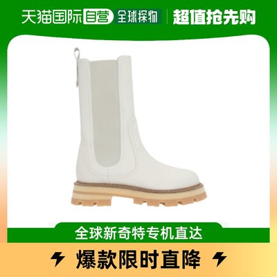香港直邮Ermanno Scervino 徽标靴子 D418Z800SYI14800