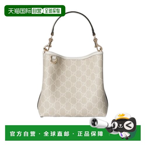 香港直邮Gucci GG Emblem 迷你水桶包 815118FAD6L手提包