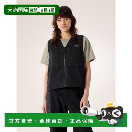 自营欧洲直邮Arcteryx始祖鸟 Sonii Utility Vest 女士工装软壳马