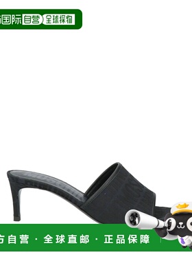 1h可退 香港直邮Moschino 莫斯奇诺 女士 凉鞋 black黑色 舒适时