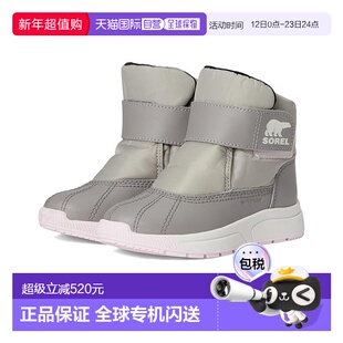 1h可退 香港直邮Sorel 冰熊 女童 Whitney III Mid 带状防水雪地(