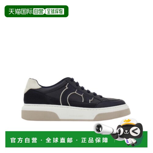 香港直邮Salvatore Ferragamo Gancini 男鞋低帮【付后1h可退】