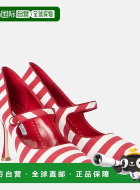 1h可退 香港直邮MANOLO BLAHNIK 莫罗 伯拉尼克 女士 Campari 条