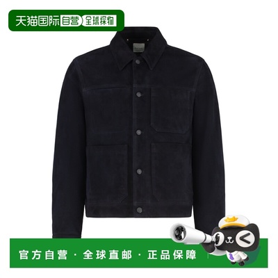 1h可退 香港直邮Paul Smith 保罗 史密斯 男士 绒面革夹克 M1R374