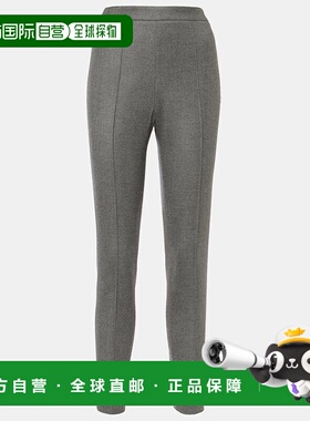 香港直邮Loro Piana 诺悠翩雅 女士 Mick 羊绒修身长裤休闲裤女裤