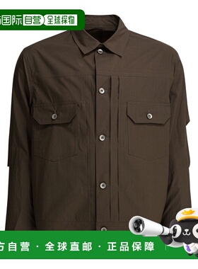 1h可退 香港直邮SACAI 男士外套 2603921M550BROWN SS2026 棕色