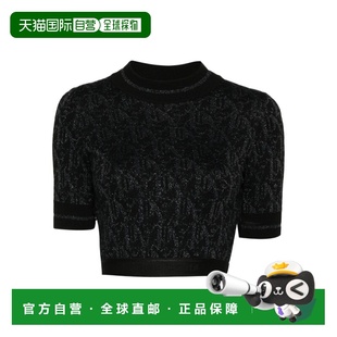 T恤 1h可退 logo提花短袖 Angels PWHT010R24KNI001 香港直邮Palm