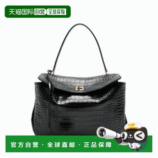 香港直邮Balenciaga 巴黎世家 女士 Rodeo 中号手提包 7897722AA5