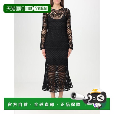 1h可退 香港直邮PINKO 女士连衣裙 104731A2FFZ99 AW2025 黑色 Ab