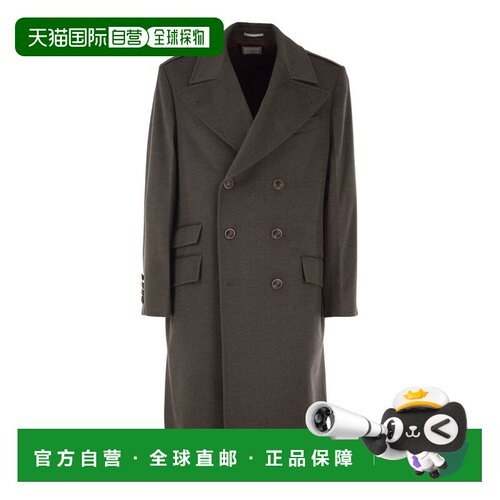 1h可退 香港直邮BRUNELLO CUCINELLI 男士大衣 MV4679141HC014 AW