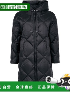 自营欧洲直邮MAXMARA麦丝玛拉 THE CUBE系列女士黑色聚酰胺拉链闭