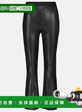 1h可退 香港直邮Wolford 女士 Jenna 修身仿皮长裤 black黑色 舒