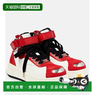 香港直邮kenzo 高田贤三 女士 街头篮球图案皮质运动鞋 000982