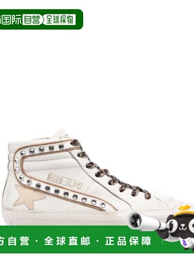 1h可退 香港直邮GOLDEN GOOSE 女士 徽标高帮休闲鞋 GWF00211F004