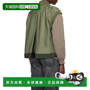 香港直邮Sacai SCW203 尼龙斜纹背心