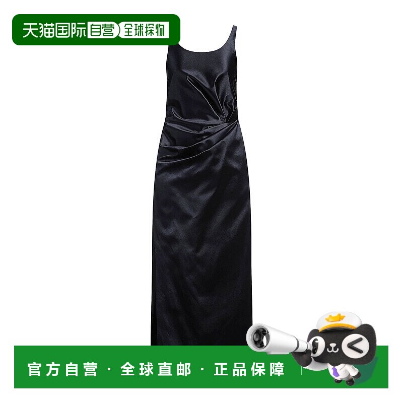 香港直邮Fendi 芬迪 女士 长款连衣裙 blue蓝色 舒适时尚