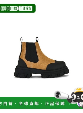 1h可退 香港直邮GANNI 甘尼 女士 防滑鞋底短靴 S3244 red红色 舒