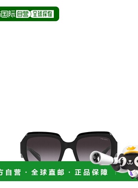 香港直邮Prada 普拉达 女士 徽标太阳镜 PR28ZS black黑色 舒适时