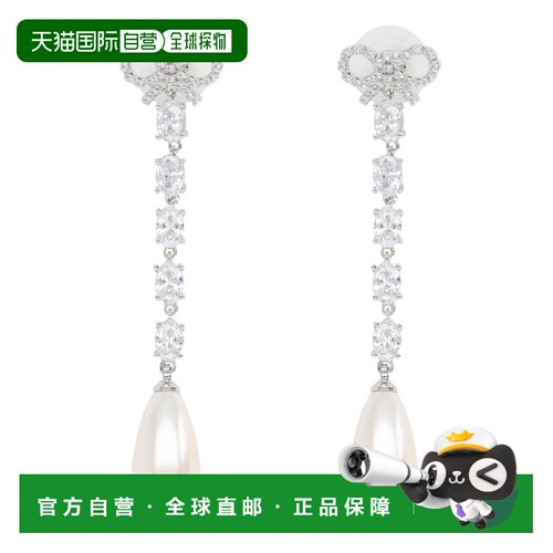 1h可退香港直邮Self-Portrait 女士 耳环 RS26609ESLSILVER珍珠