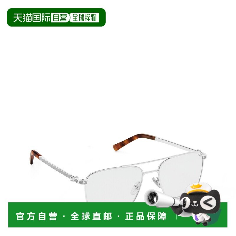 自营欧洲直邮LV路易威登 Whisper女士太阳镜金属白金色飞行员眼镜