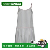 香港直邮Thom 女士 Browne 1h可退 汤姆 布朗 褶边连衣裙 FDSF09A